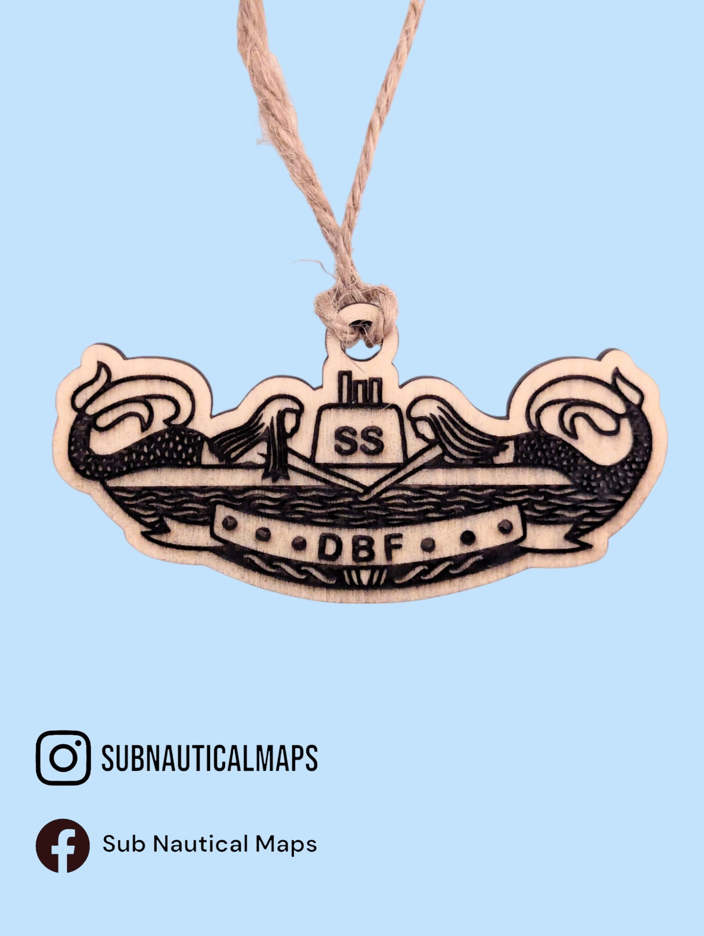 Diesel Boats Forever (DBF) Submarine Ornaments