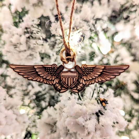 Naval Flight Officer (NFO) Wings Personalized Ornament