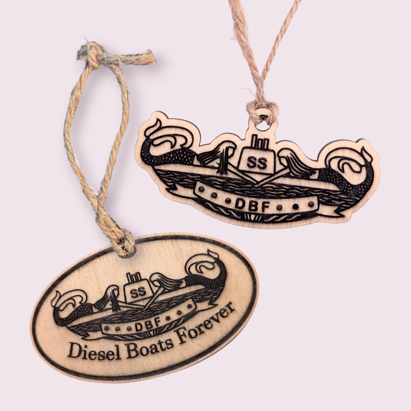 Diesel Boats Forever (DBF) Submarine Ornaments