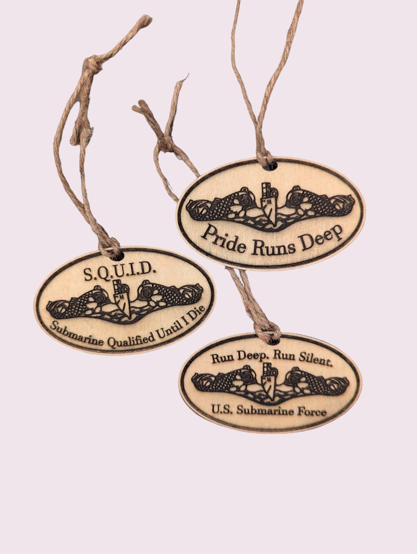 Classic Submarine Sayings Ornaments